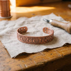 Pulsera de cobre Madera