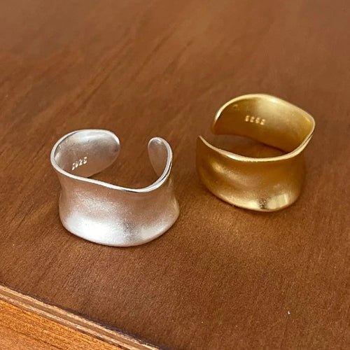 Bagues en Or et Argent Boho Irrégulières