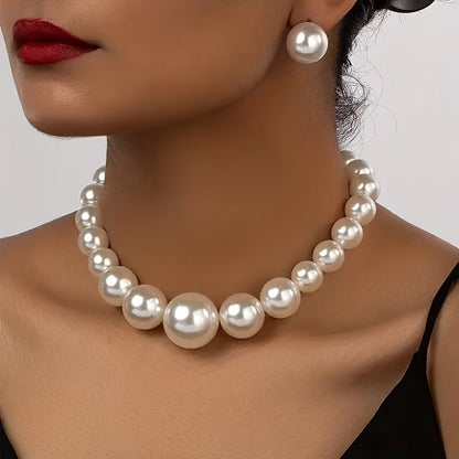 Coffret bijoux en perles luxueux et classique