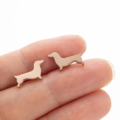 Boucles D'oreilles Teckel