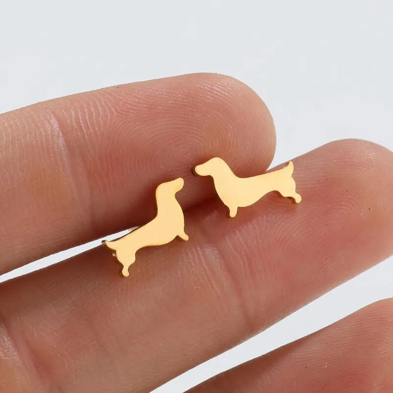 Boucles D'oreilles Teckel