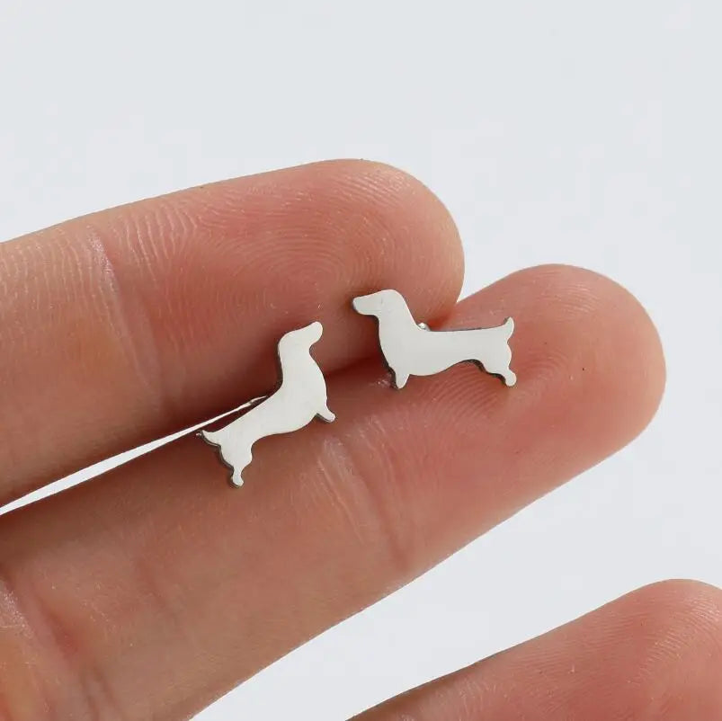 Boucles D'oreilles Teckel