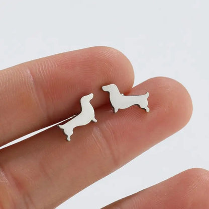 Boucles D'oreilles Teckel