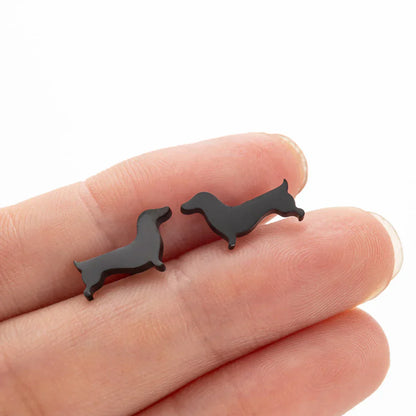 Boucles D'oreilles Teckel
