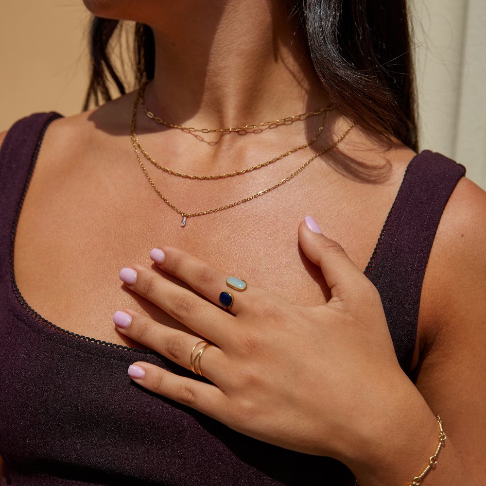 Pur - Bague enroulée unique