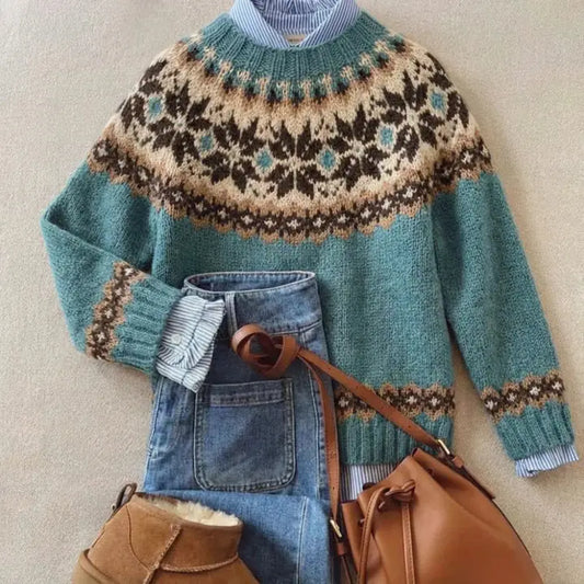 Darlene™ | Chic Vintage Knit Sweater