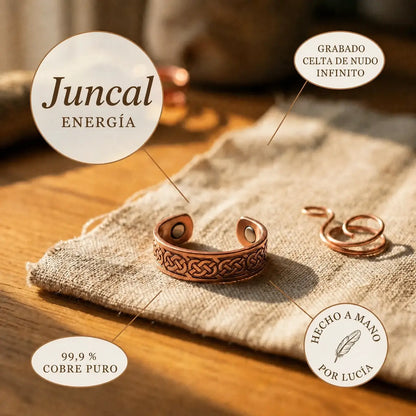 Anillo de cobre Juncal