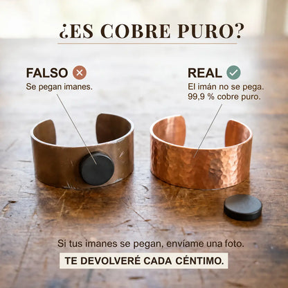 Pulsera de cobre Bruma
