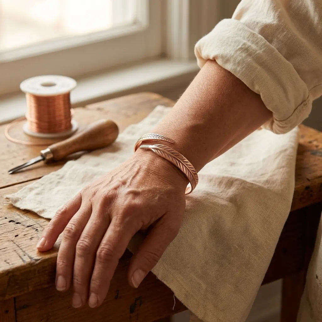 Pulsera de cobre Raíz