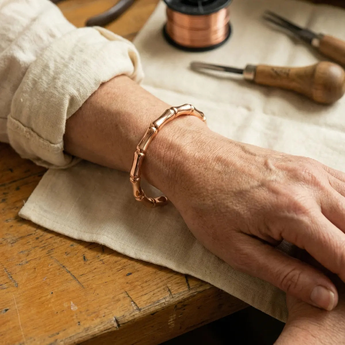 Pulsera de cobre Arboleda