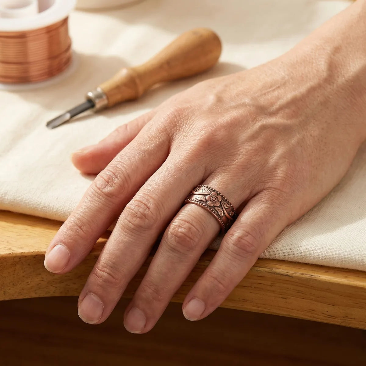 Anillo de cobre