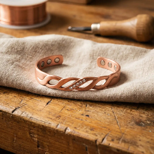 Pulsera de cobre Veta
