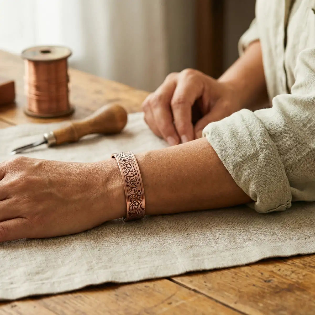 Pulsera de cobre Deriva