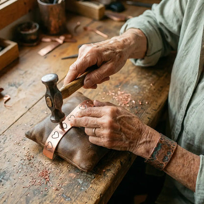Pulsera de cobre Hogar
