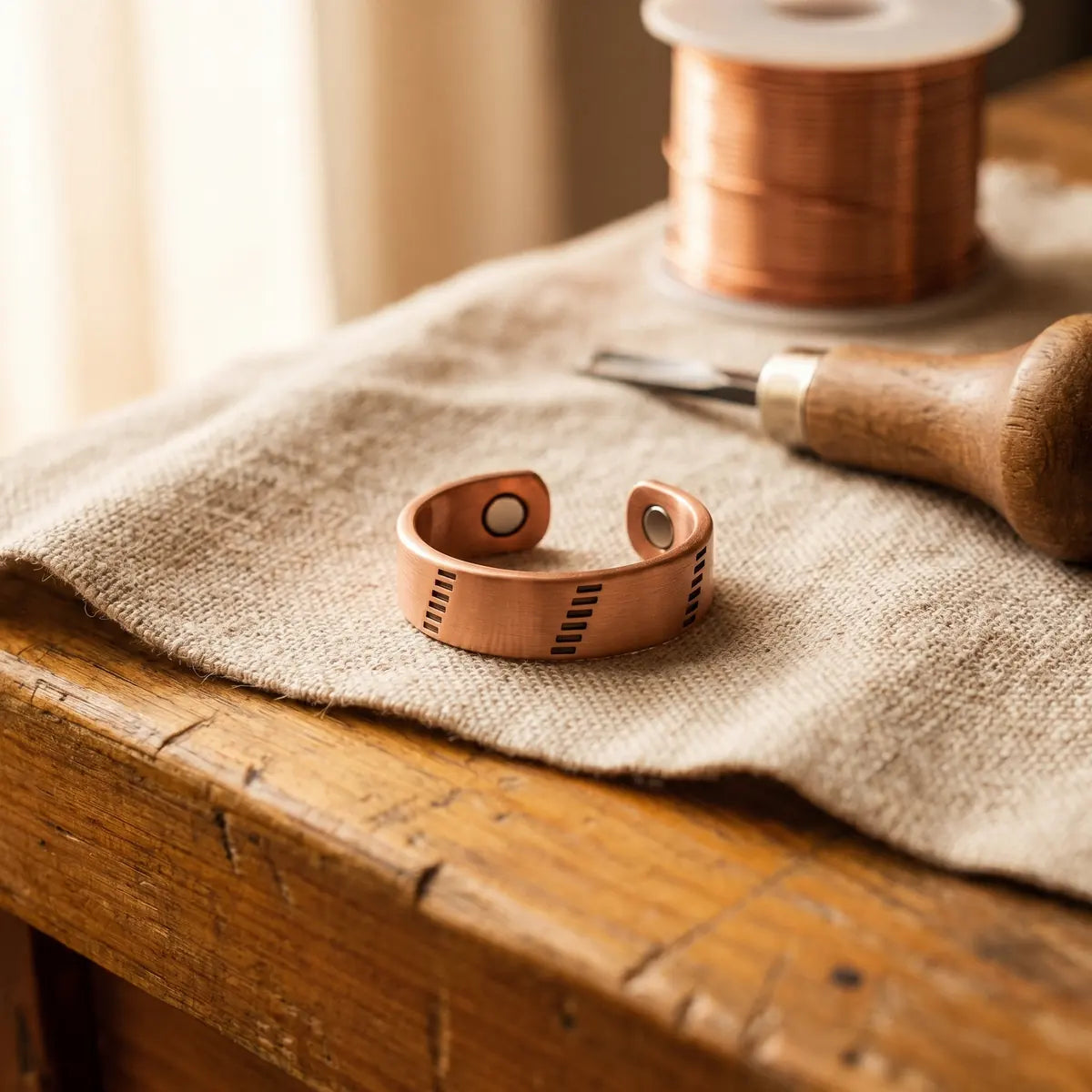 Anillo de cobre Hogar