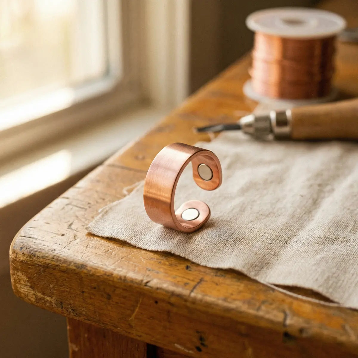 Anillo de cobre Unión