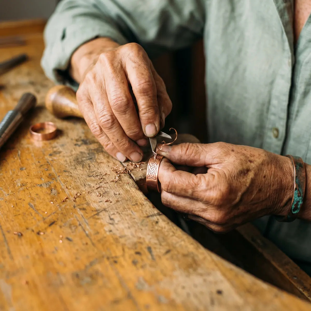 Anillo de cobre Juncal