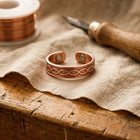 Anillo de cobre Carbón