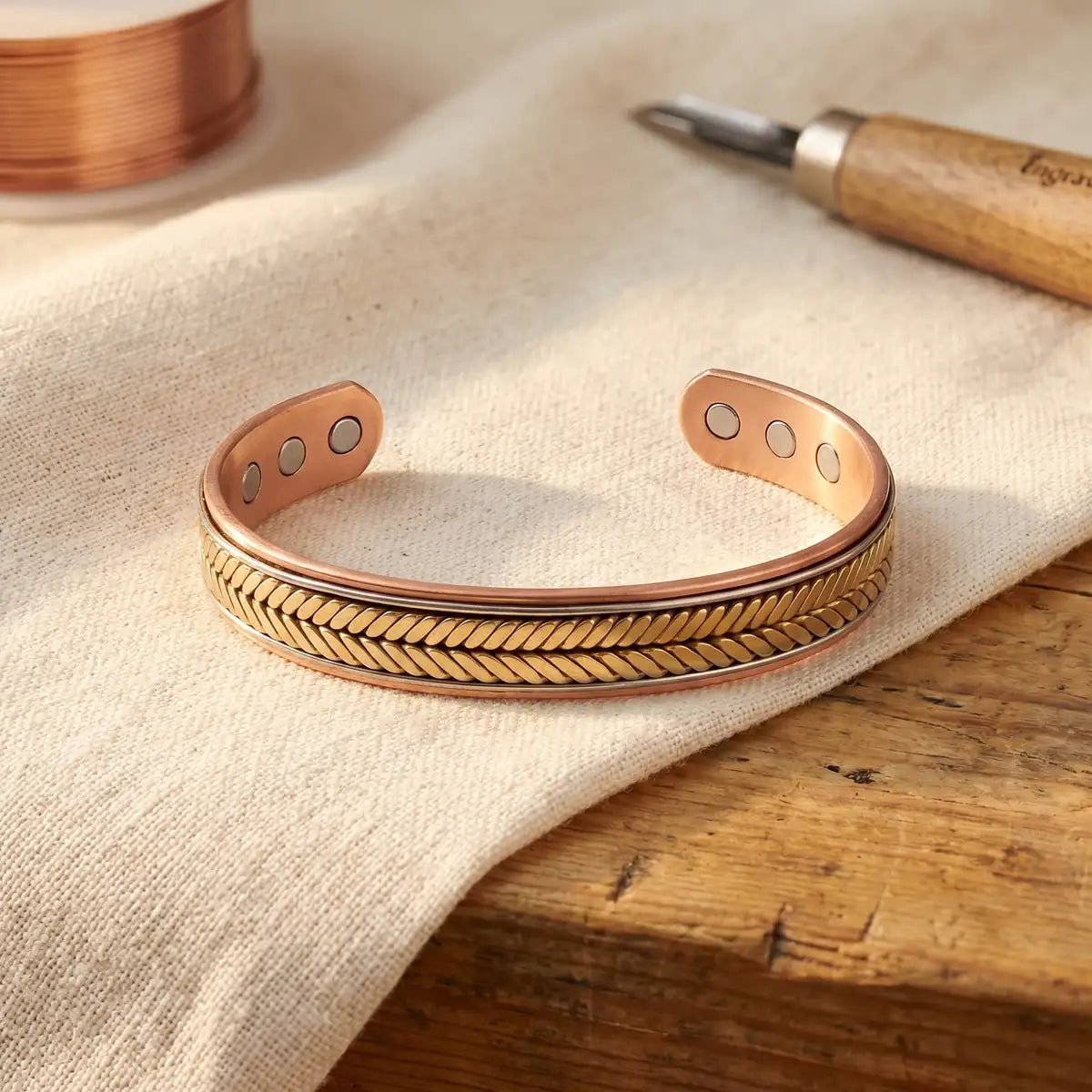 Pulsera de cobre Cosecha