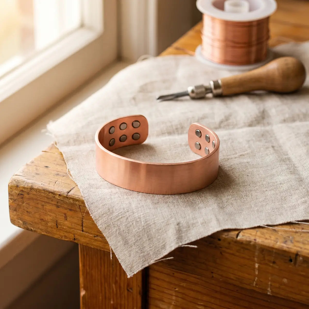 Pulsera de cobre Yunque
