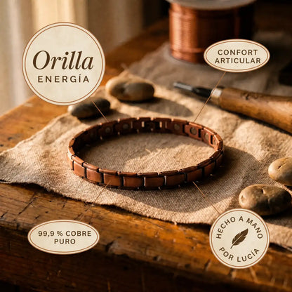 Tobillera de cobre Orilla