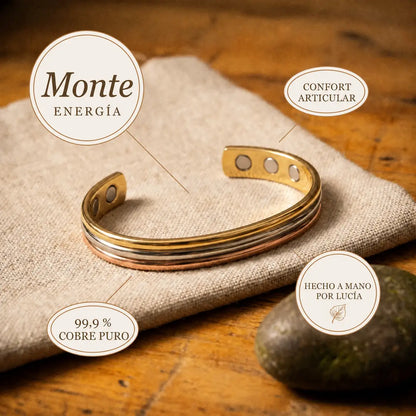 Pulsera de cobre Monte