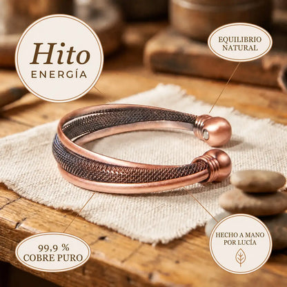 Pulsera de cobre Hito