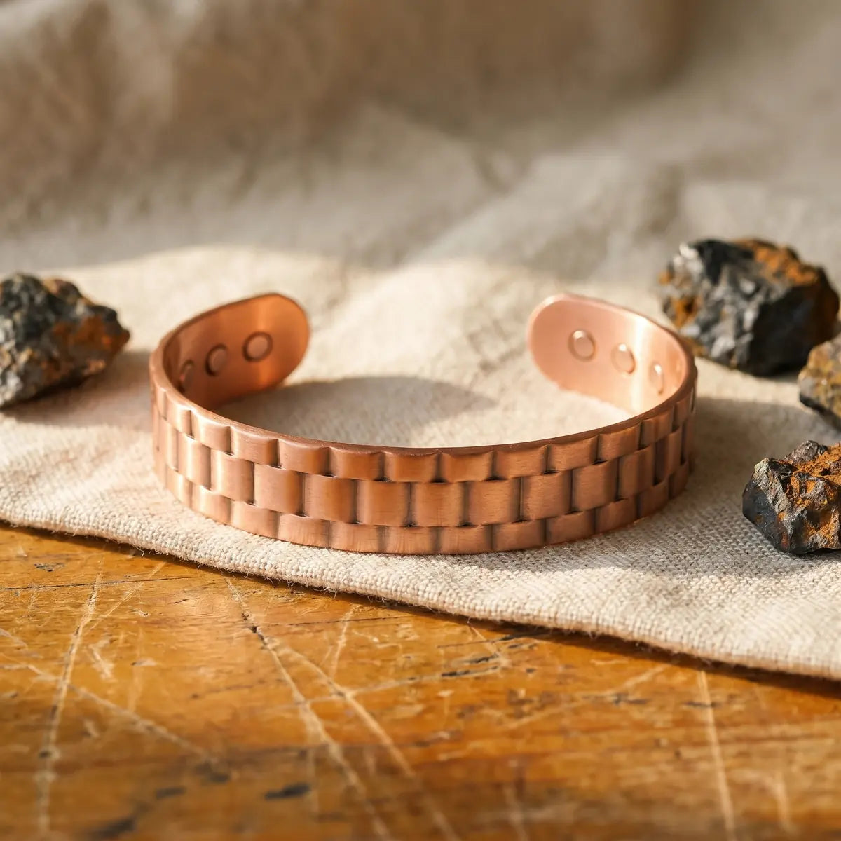 Pulsera de cobre Mena para hombre