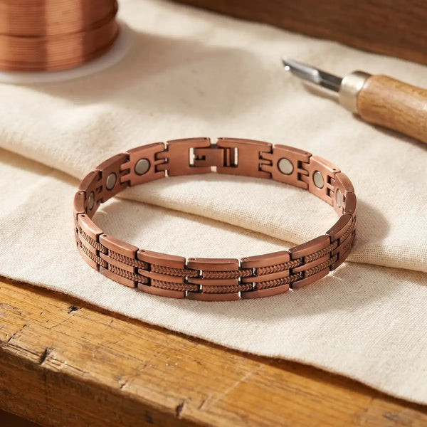 Pulsera de cobre Pico para hombre