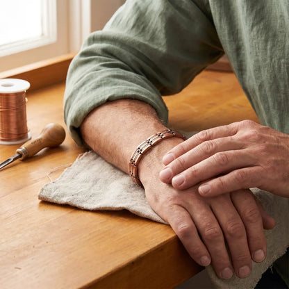 Pulsera de cobre Pico para hombre