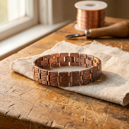 Pulsera de cobre Temple para hombre