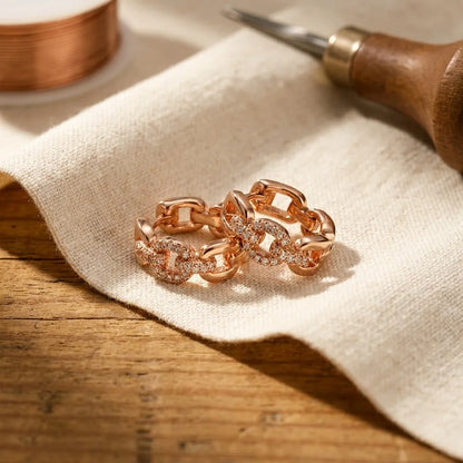 Pendientes de cobre Peña