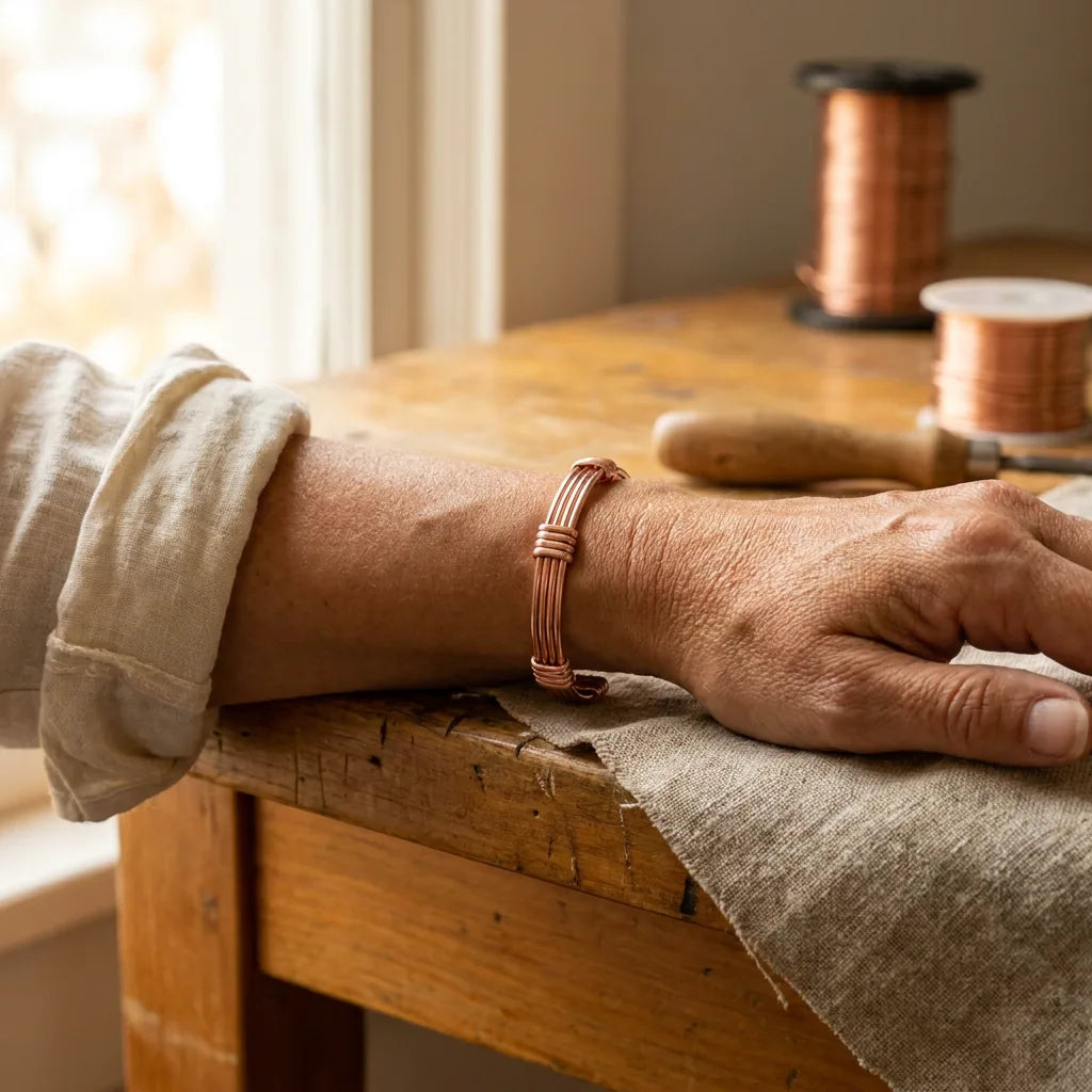 Pulsera de cobre Estepa