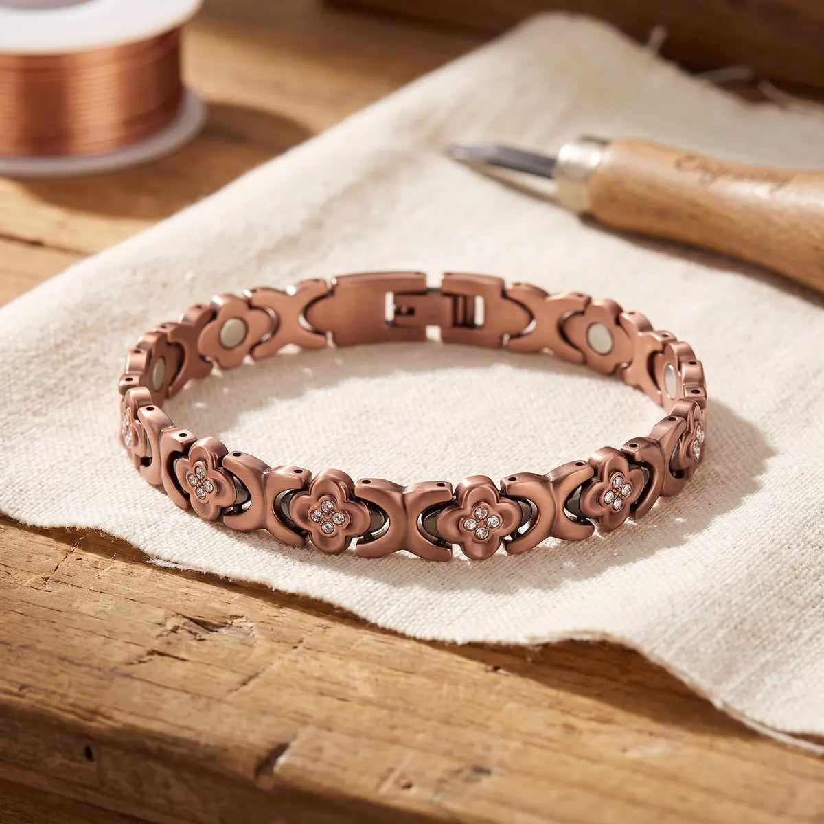 Pulsera de cobre Quilla