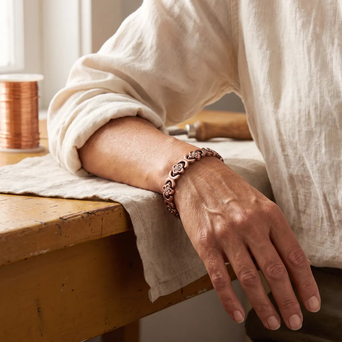 Pulsera de cobre Quilla