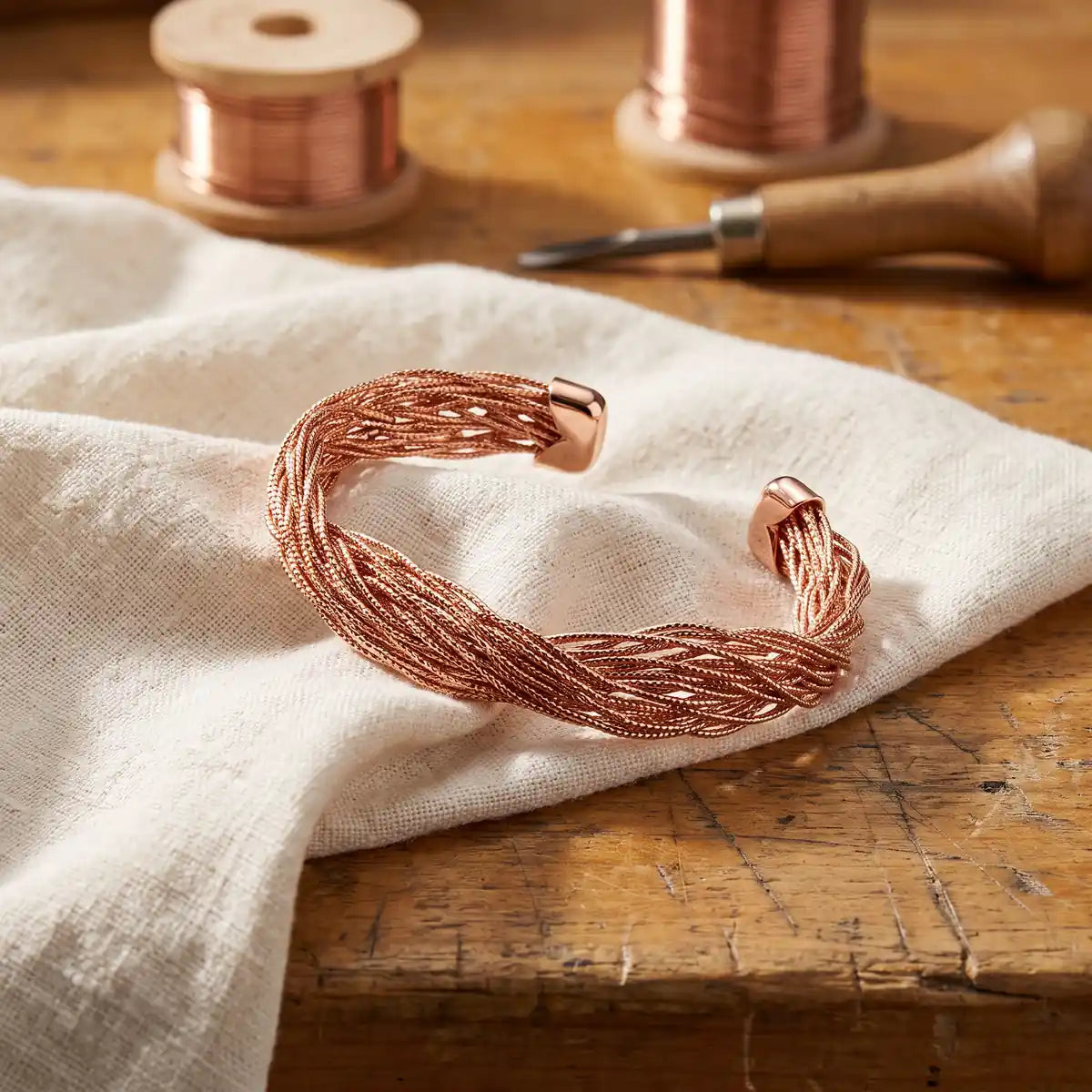 Pulsera de cobre Pinzón