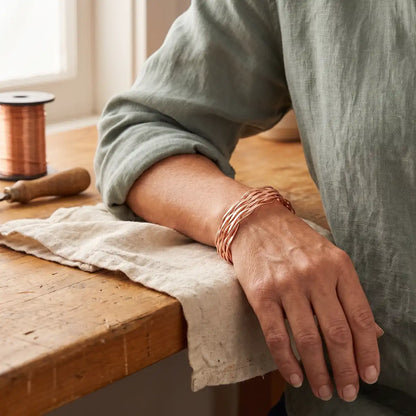 Pulsera de cobre Hebra