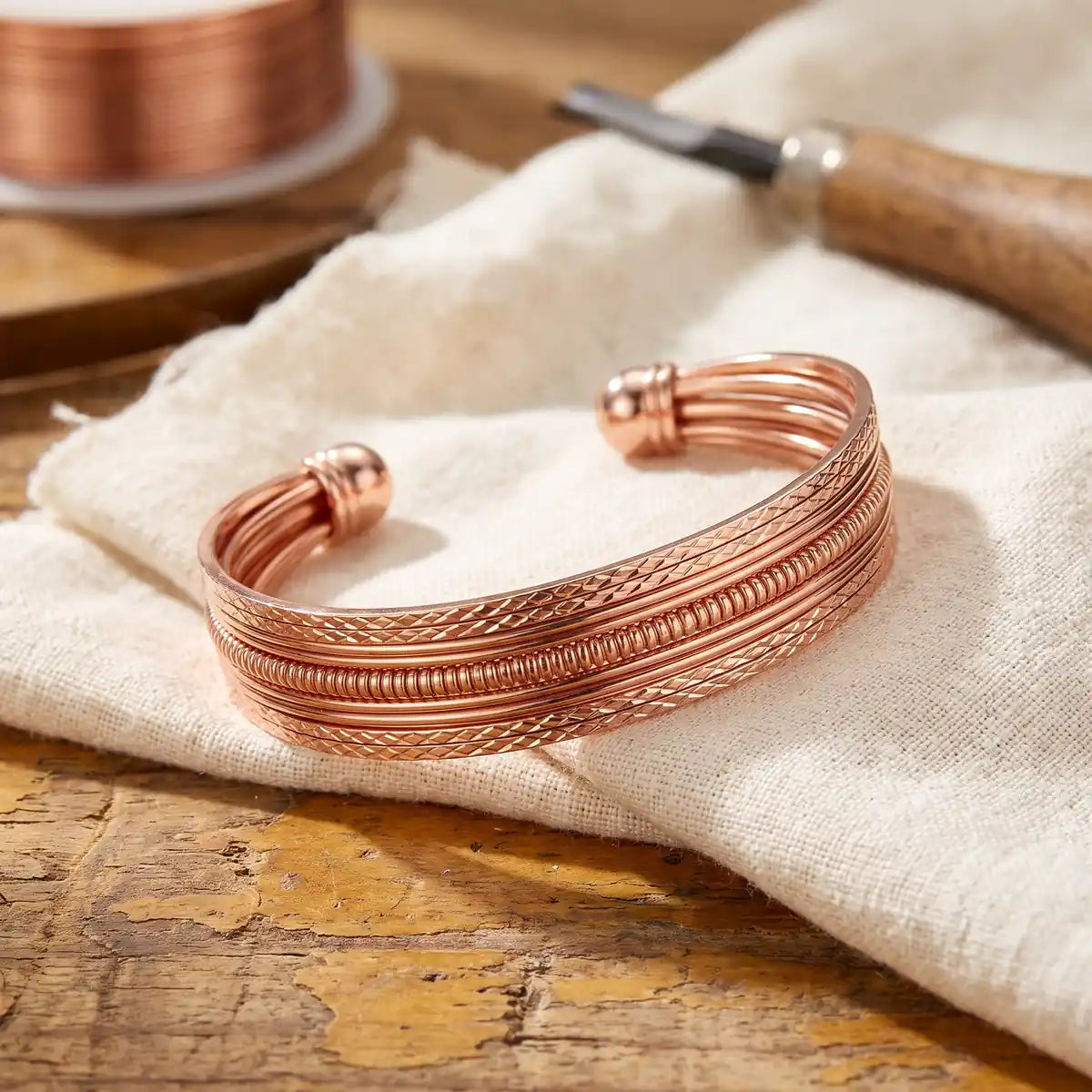 Pulsera de cobre Matorral