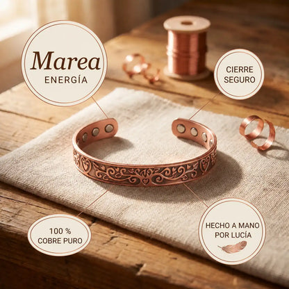 Pulsera de cobre Marea