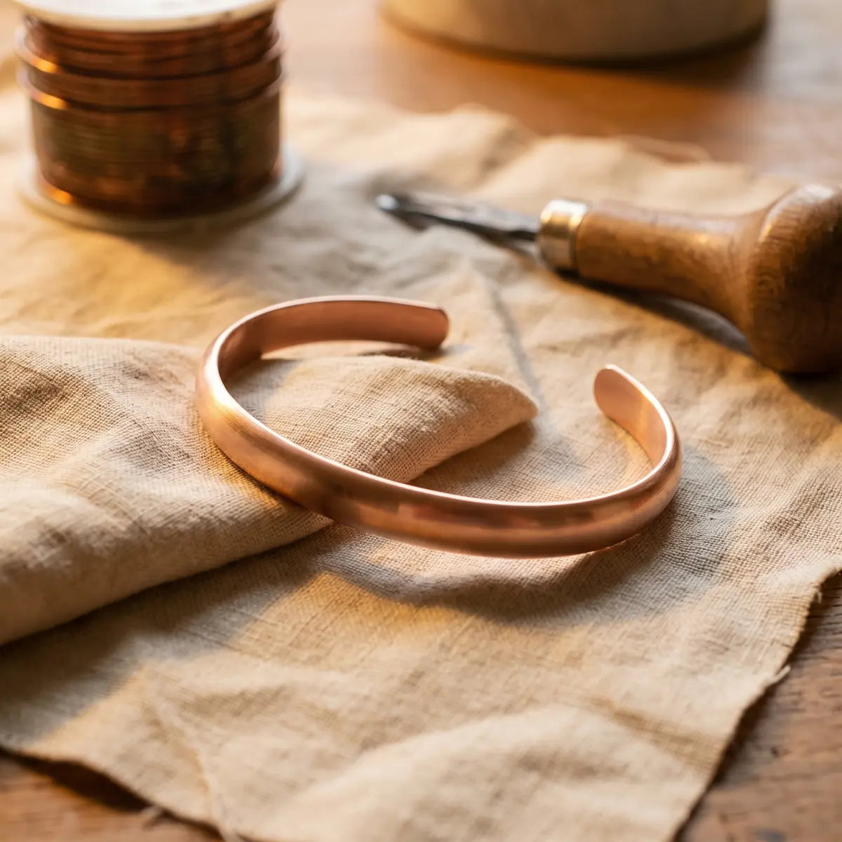 Pulsera de cobre Flujo
