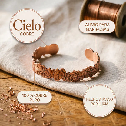Pulsera de cobre Cielo