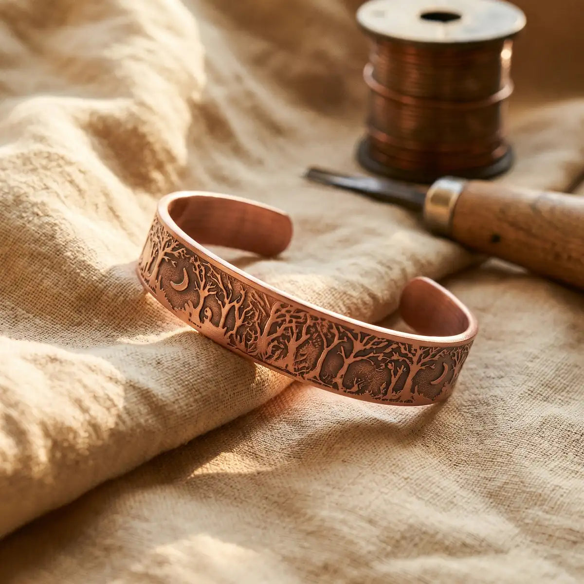 Pulsera de cobre Arboleda