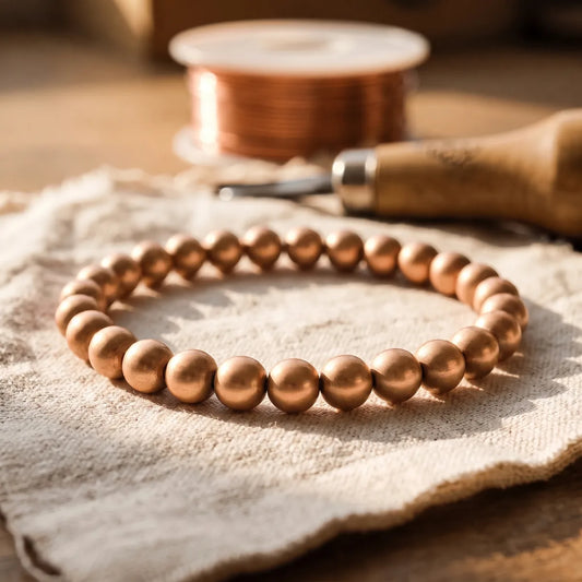 Pulsera de cobre Corteza