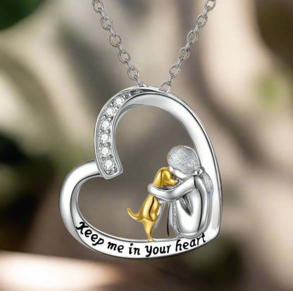 Collier – « Garde moi dans ton cœur »