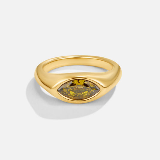 Bague en cristal vert Arizona