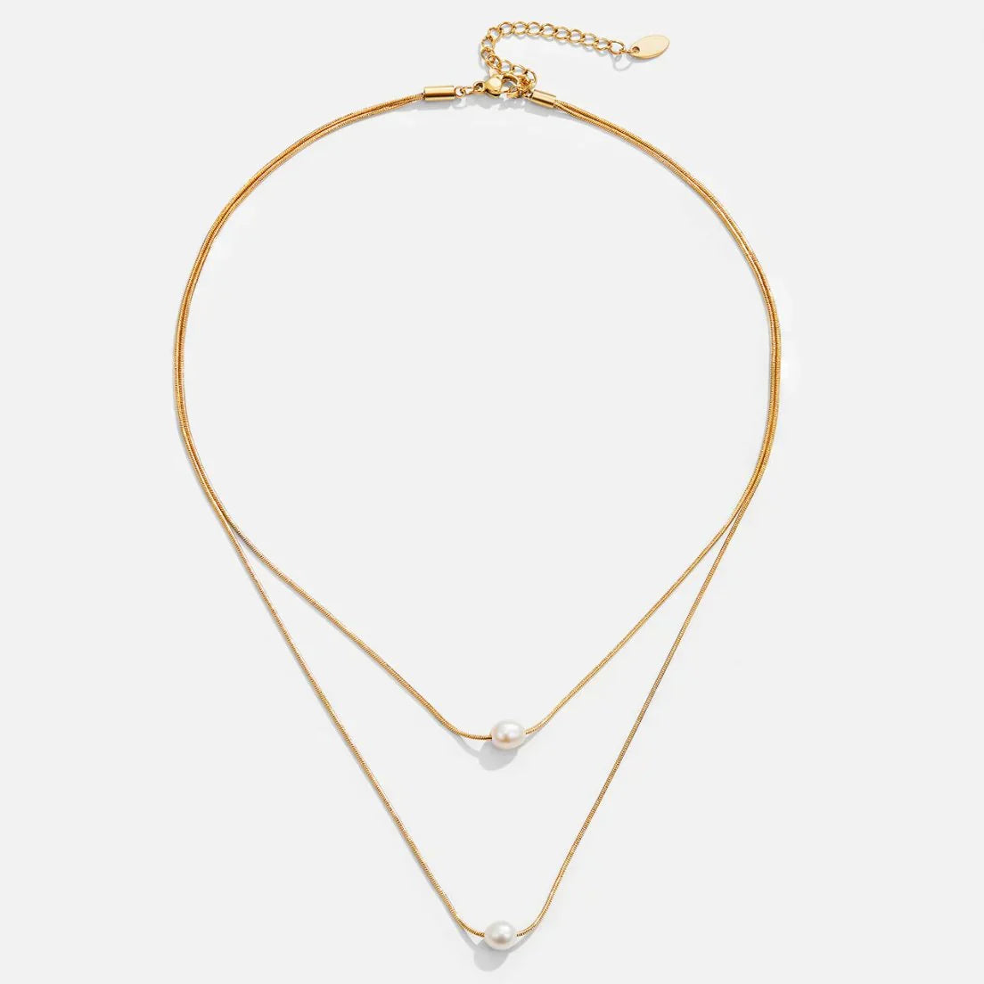 Collier en perles superposées raffiné