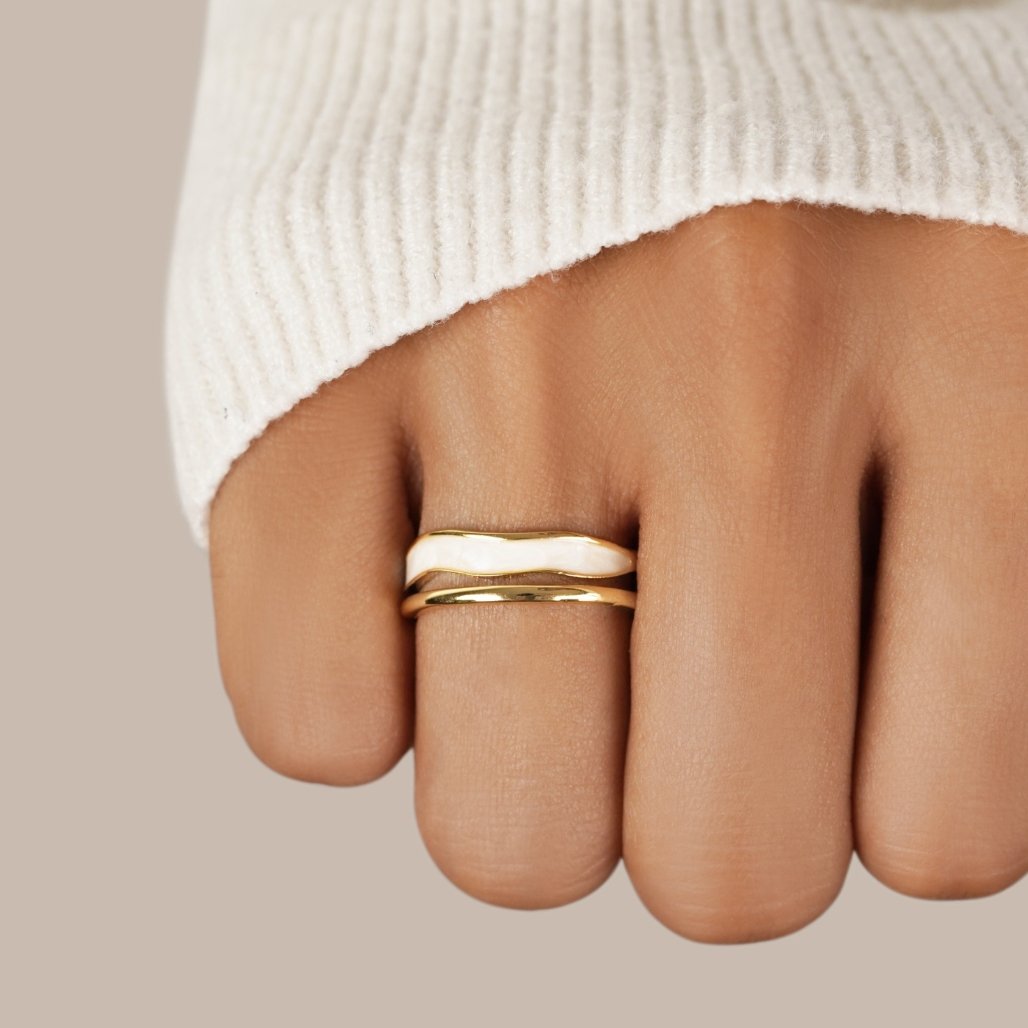 Espoir - Bague superposée