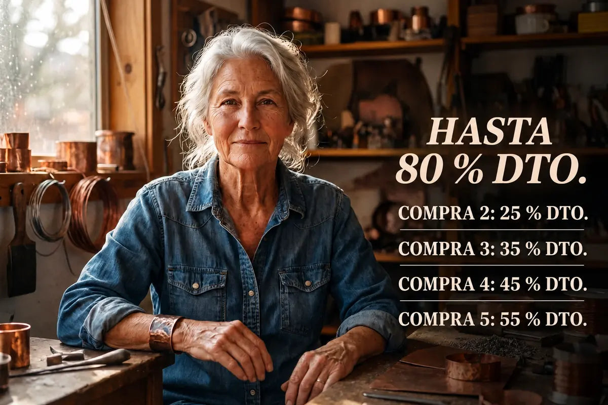 El Cobre de Lucía: hasta un 80 % de descuento