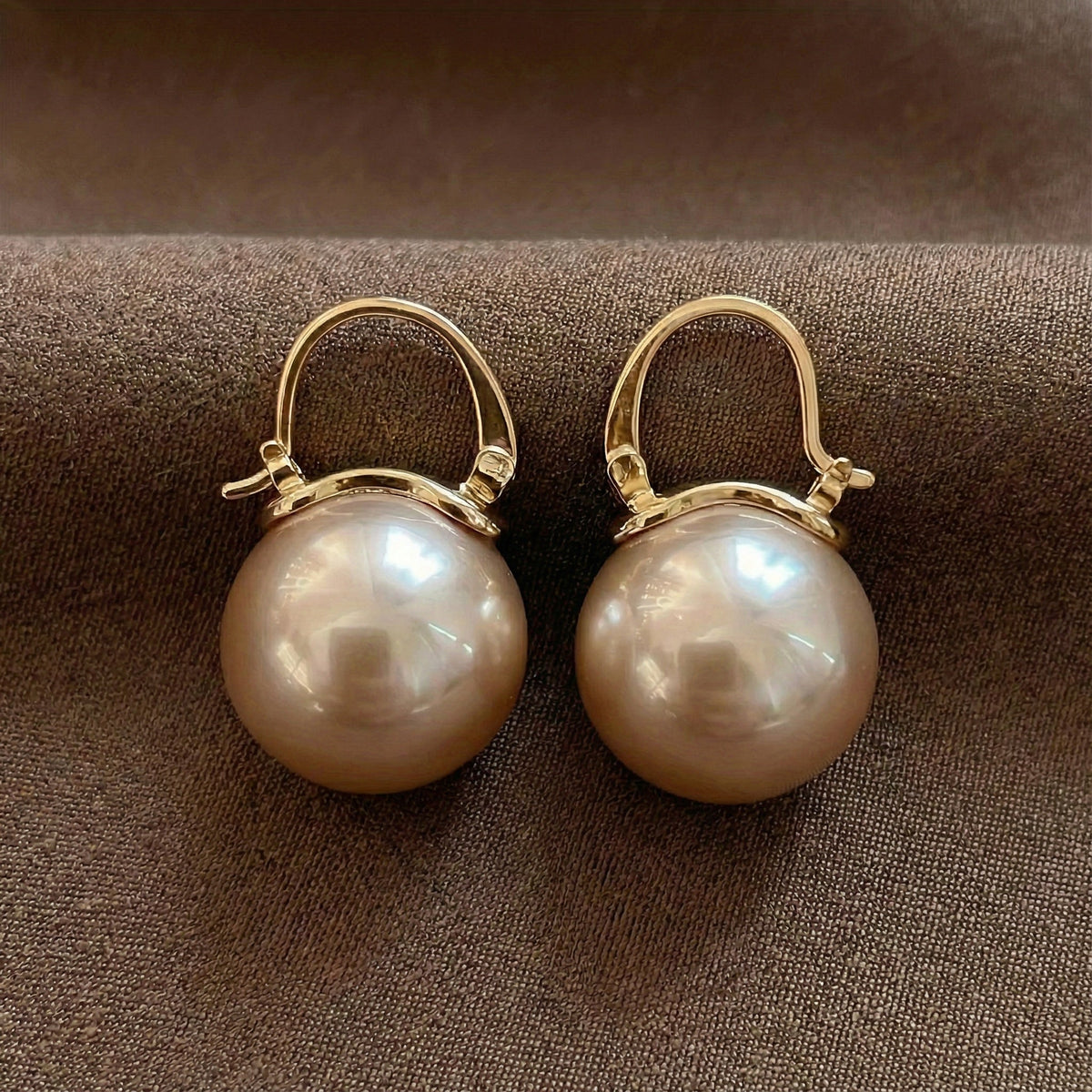 Boucles d'oreilles en perles délicate