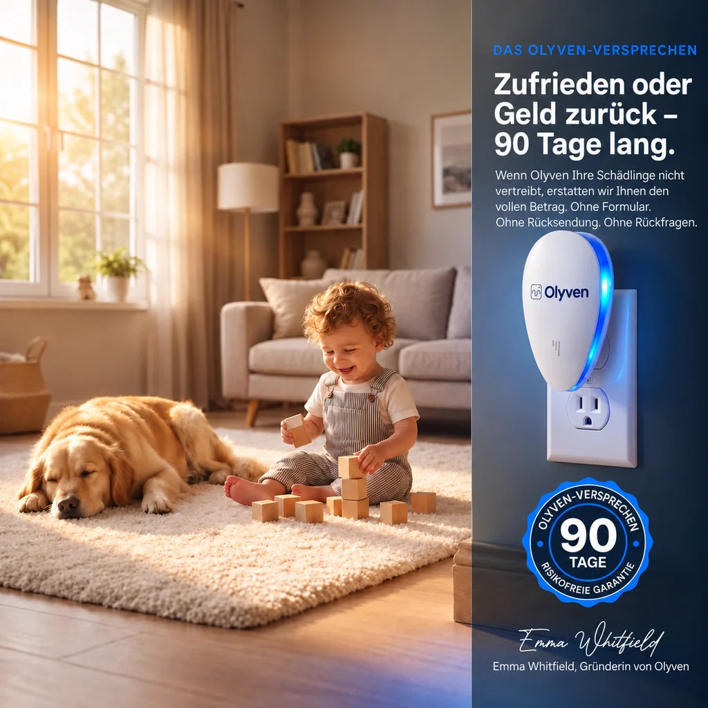 Olyven™ Ultraschall-Schädlingsabwehr